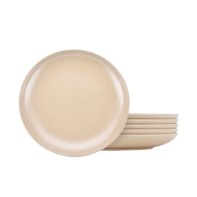 Wholesale Reusable Eco Eco-friendly rice husk plate