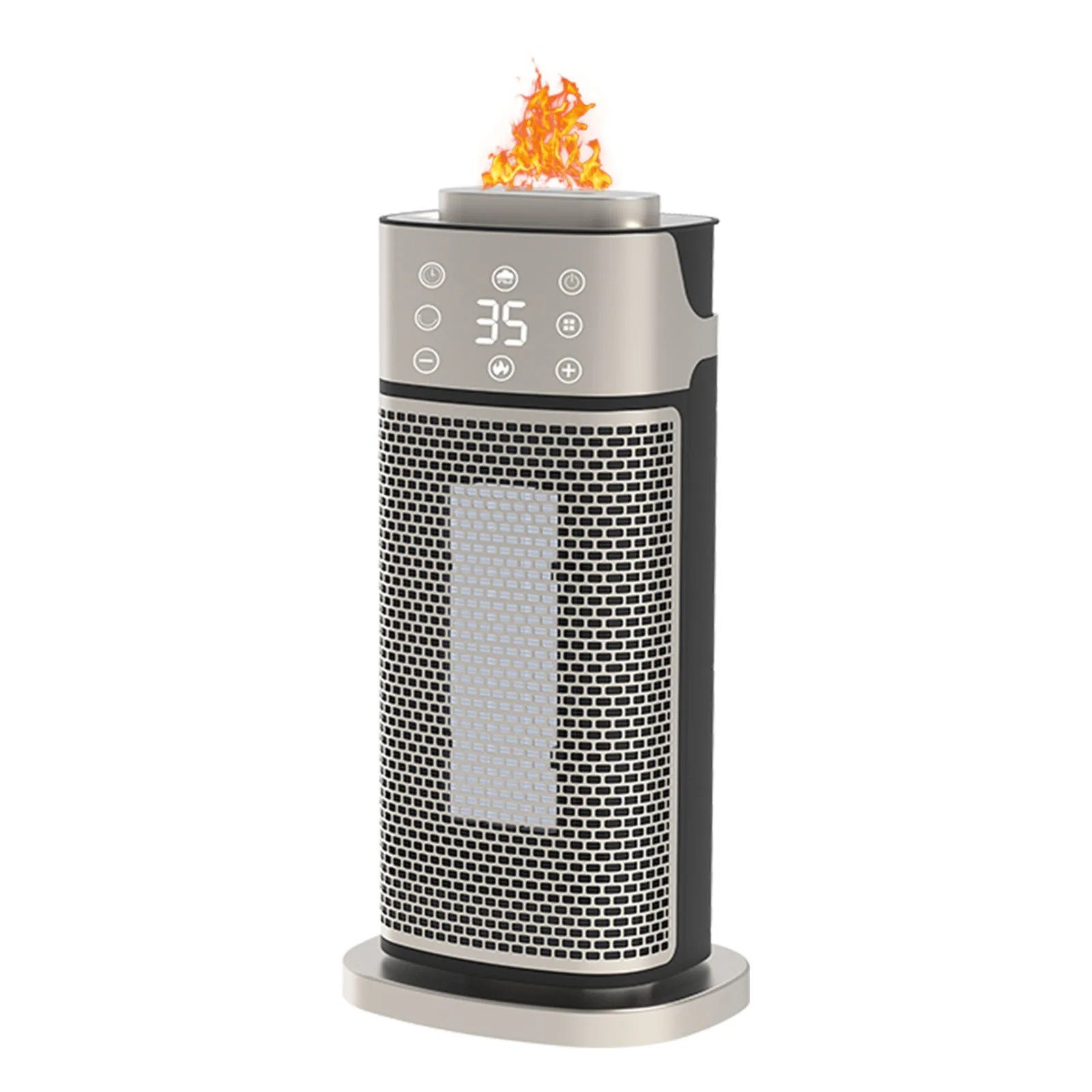 2024 New Arrival Portable Electric Fan Heater PTC Ceramic Heating Winter Instant Heater Electric Heaters For Room