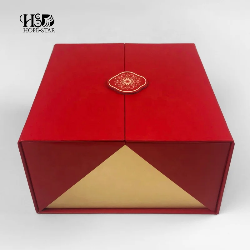 Wholesale Chinese New Year Magnetic Custom Paper Packaging Gift Boxes For Small Business