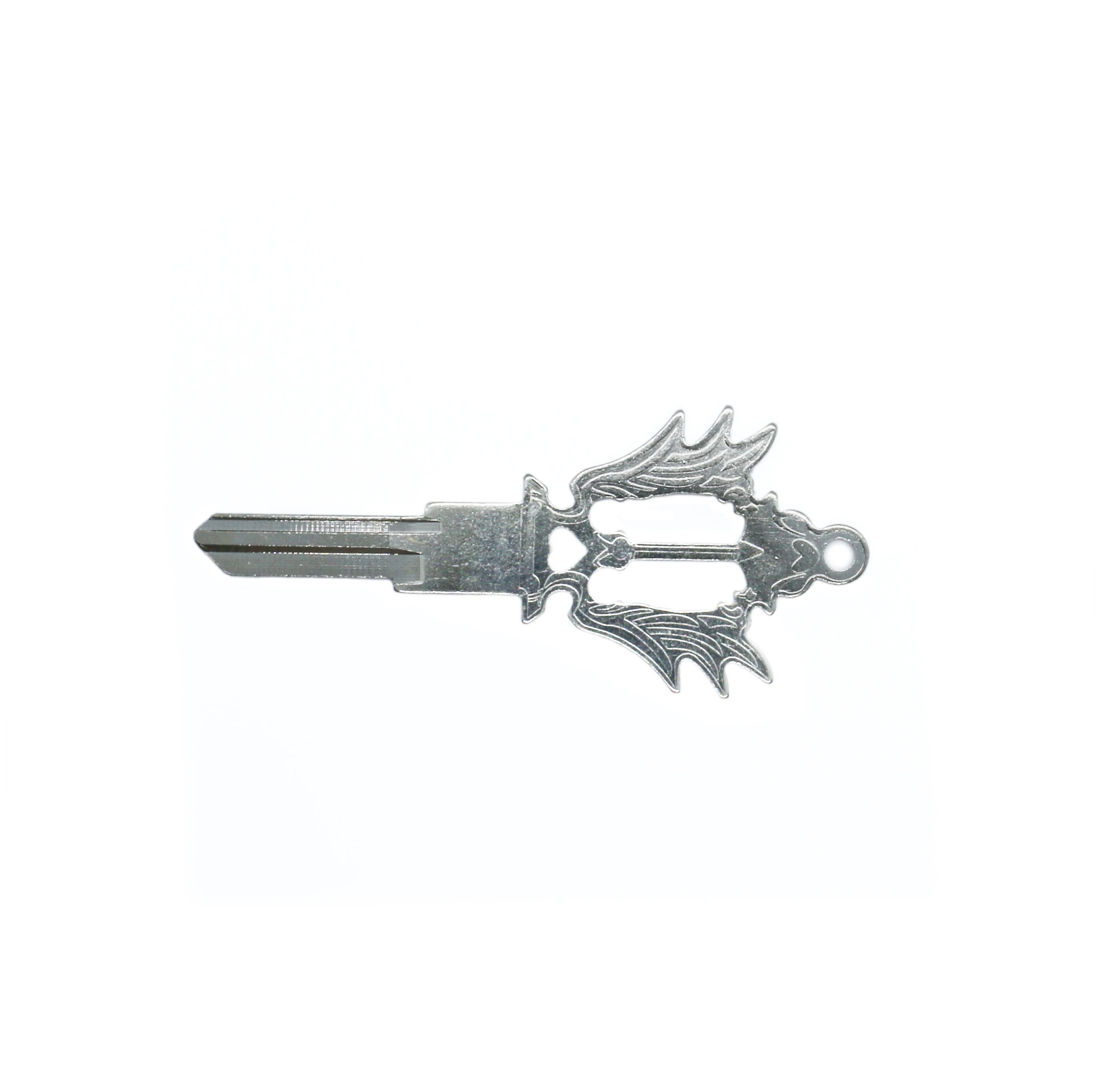 Brass engraving Key Custom Design Blank Key For Tourists