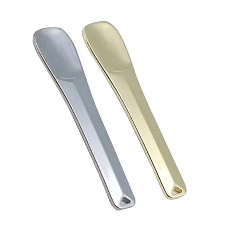 Face Cream Metal Facial Mask Spoon Mini Skin Care Beauty Cosmetic Spatula Spoon