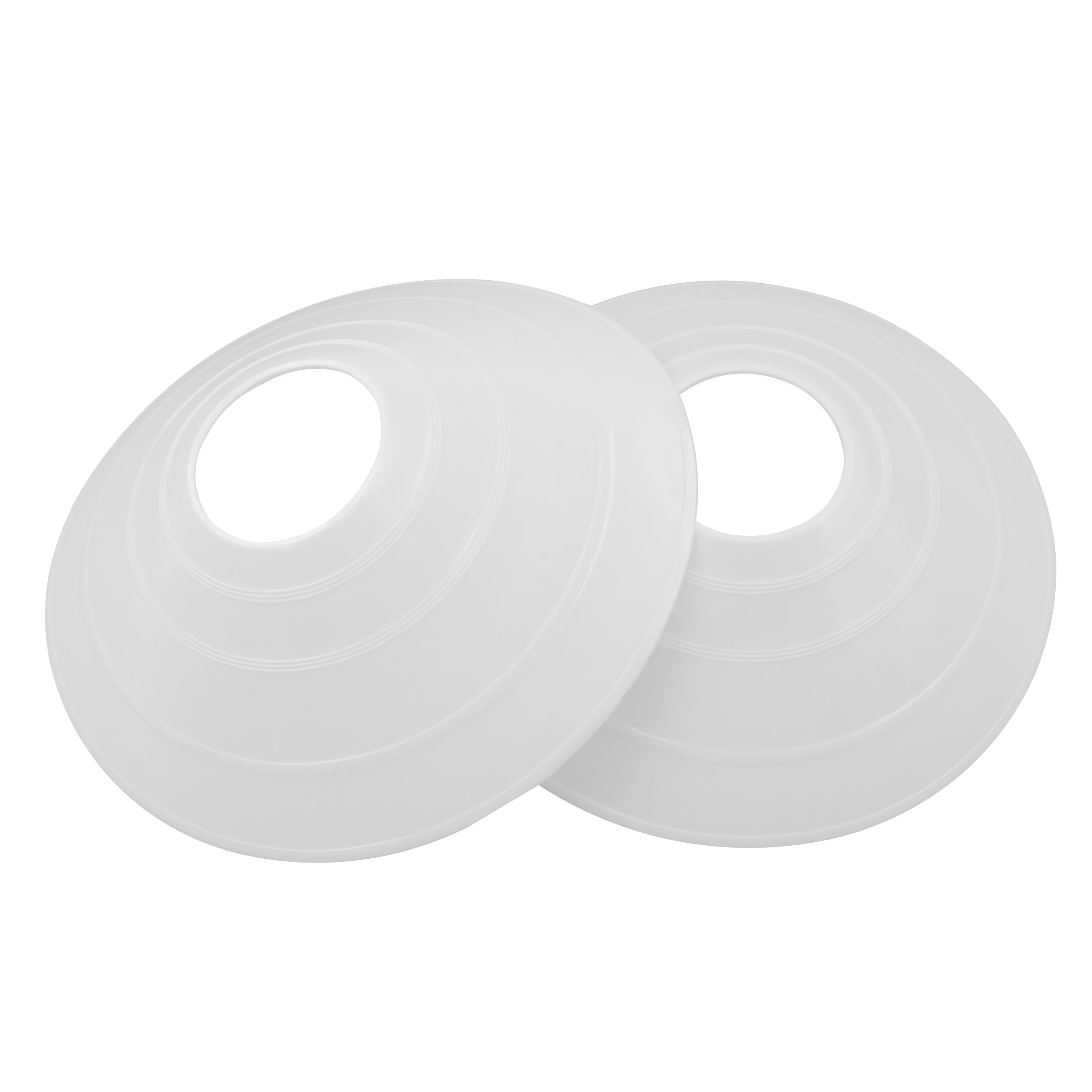 Outdoor Roller Skating Field Training Soft Small Domes Custom White Sport Cones