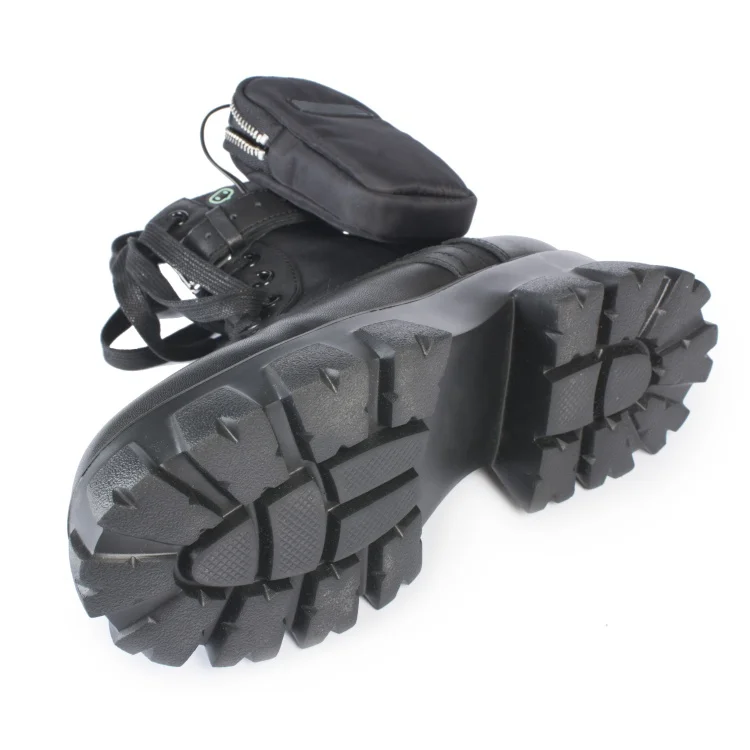 Unisex USB Powered Foot-Warming Platform Boots Portable Battery Heating Cold-Resistant Leather Style