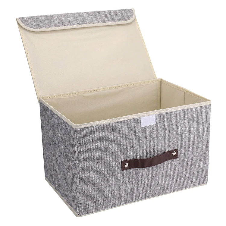 Factory Custom Odorless Clothes Storage Case Bins Home Office Collapsible Organizer Storage Box