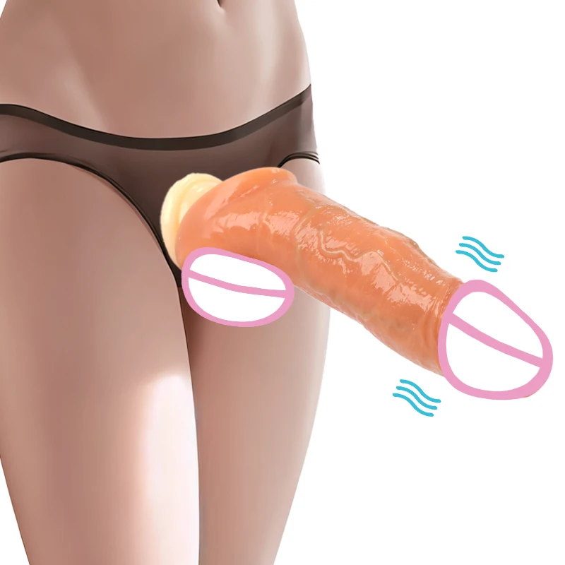 10frequency electric vibration penis sleeve remote control simulates male wearing dildo delay skin sheath increase length sheath