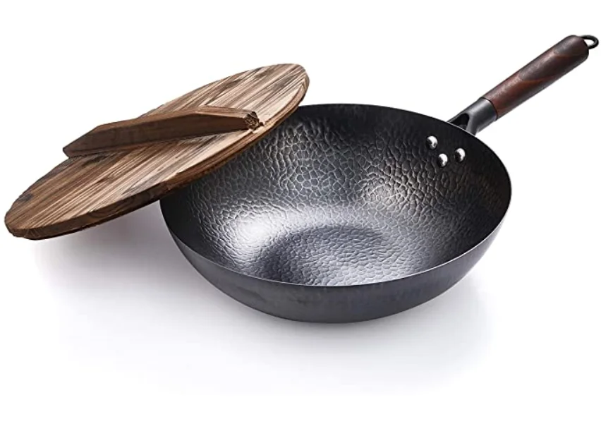 Кухонная утварь из углеродистой стали, 12,5 дюйма, с ручкой