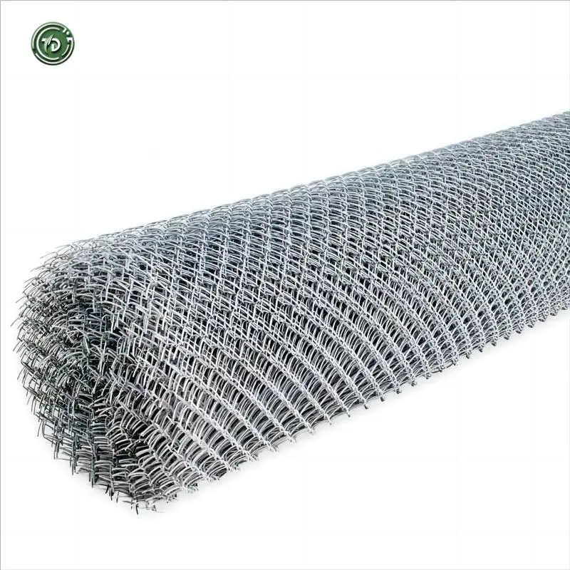 9 gauge chain link fence cyclone wire mesh fence galvanized chain link crim diamond chain link fencing with barbed
