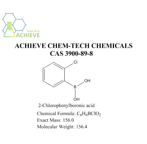 Продукция Chem-tech (с 2008 года) ежедневное химическое сырье CAS 3900-89-8 2-хлорфенилбороновая кислота
