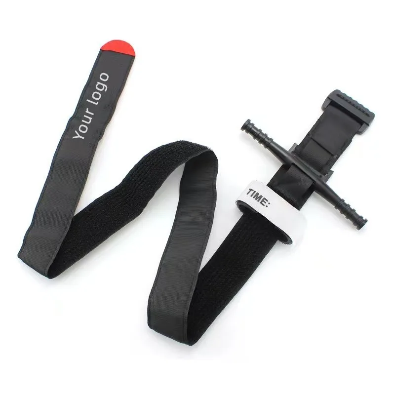 Low Moq Good Price Fast ship 95cm Black First Aid Tourniquet Turnstile Band Good Quality Outdoor Garrot For Stop Bleeding
