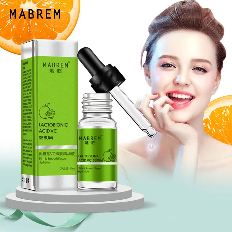 MABREM Lactobionic Acid VC Tender Serum Effectively Removes Keratin And Blackhead Repair Serum Face Ance Shrinking Pore Care