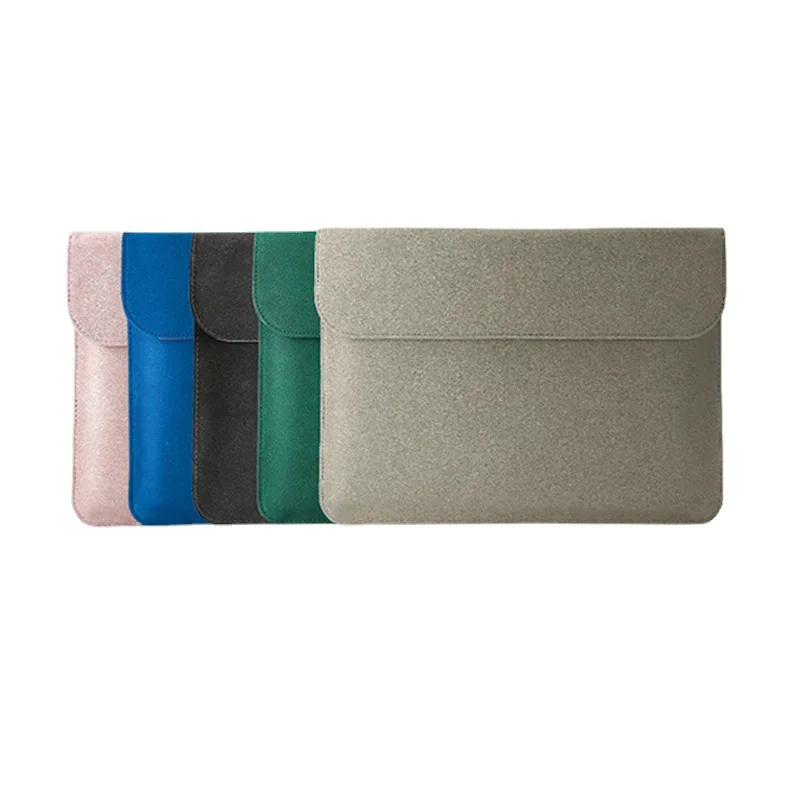 Fashion Designers easy carrying Saffiano leather laptop bag PU Leather Laptop case for Macbook Pro 13