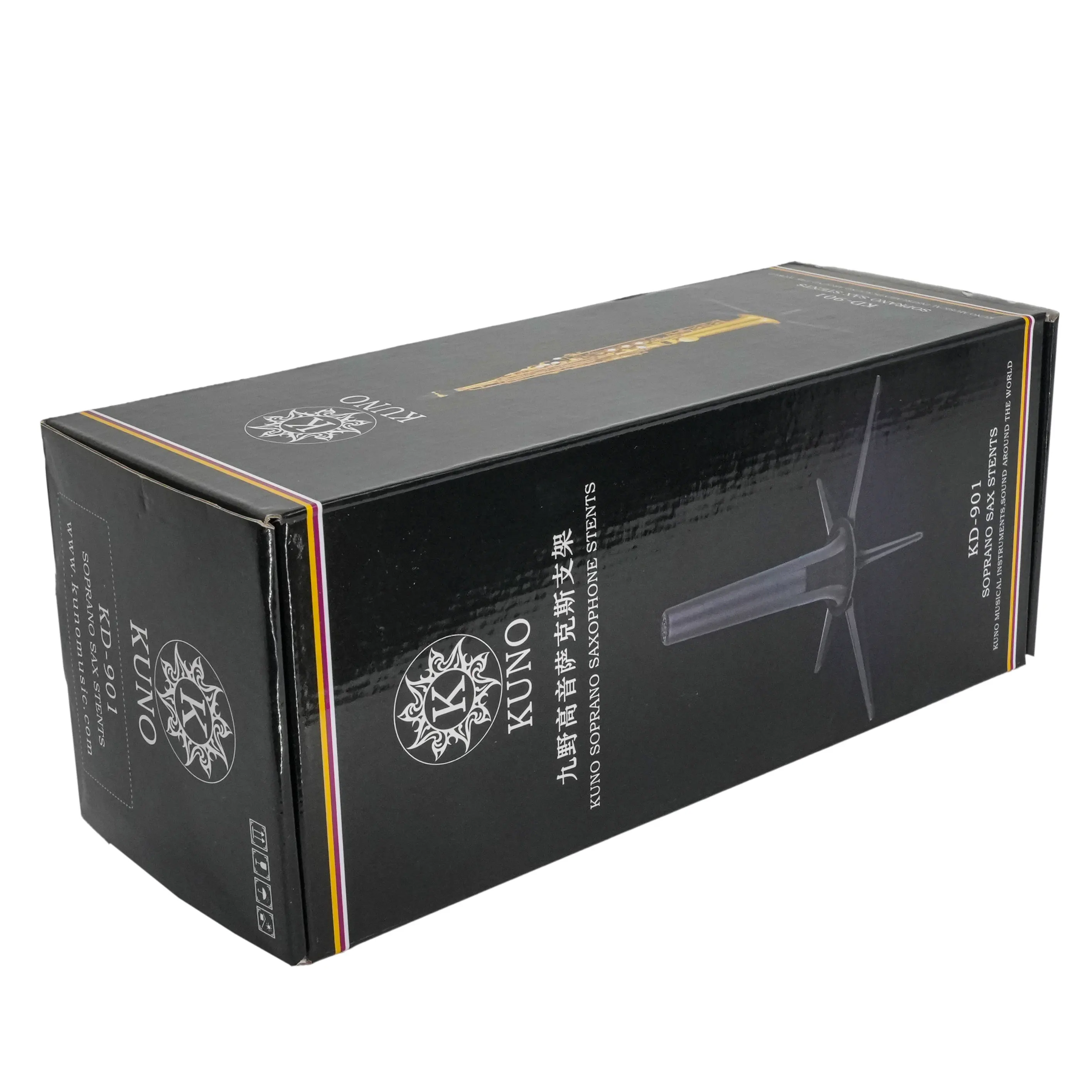 Manufacture customized Logo Black hard mobile phone support Packing Small holder corrugated paper boxes