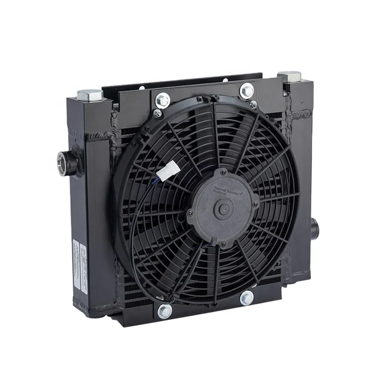 auto industrial  charge air cooler with fan