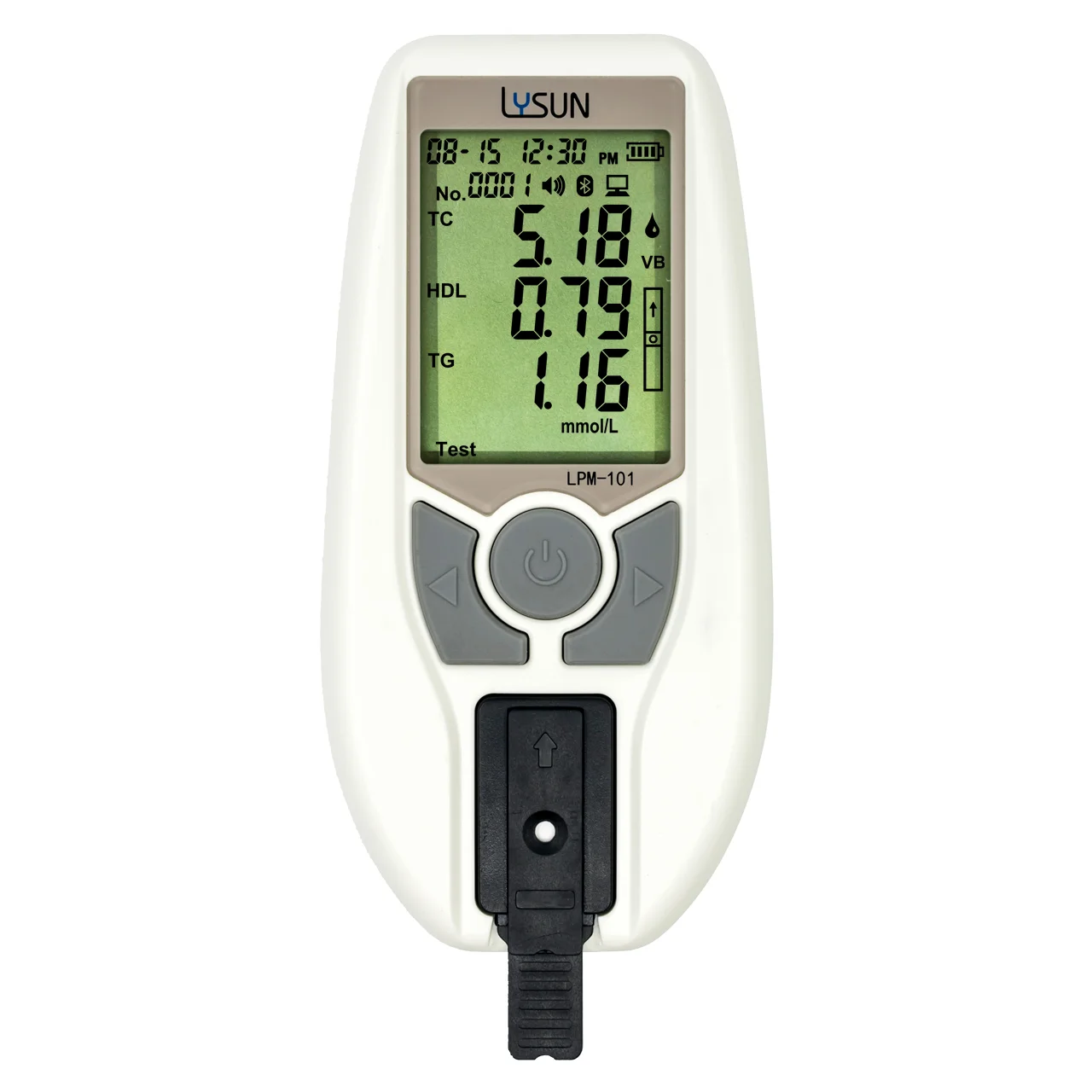 CE/ISO 4 in 1 POCT dry chemistry Lipid analyzer cholesterol meter