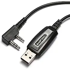 100% Original Baofeng Walkie Talkie USB Programming Cable For 2 Way Radio UV-5R BF-888s UV82 H777 K Port Driver With CD Software