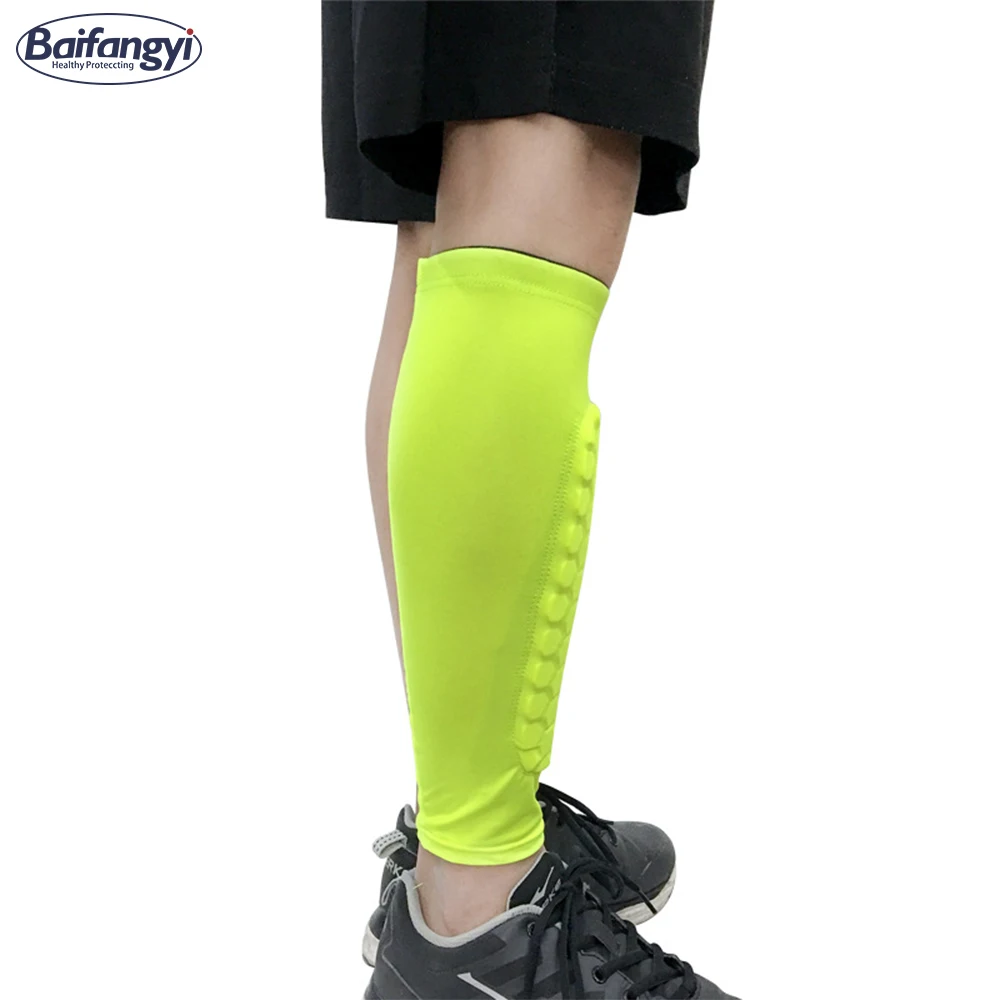 Calf Guards Pads Outdoor Basketball Football Cycling Honeycomb Protection Anti collision Leg