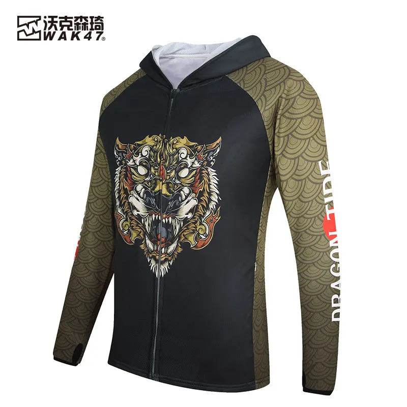 Outdoors Quick Dry Long Sleeve UV Protection SPF 50+ customized sublimated  fishing custom shirts/fish shirt