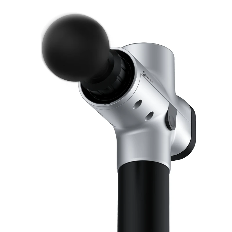 Ручной спортивный глубокий вибрирующий пистолет для массажа мышц Fascia с 6 массажными головками