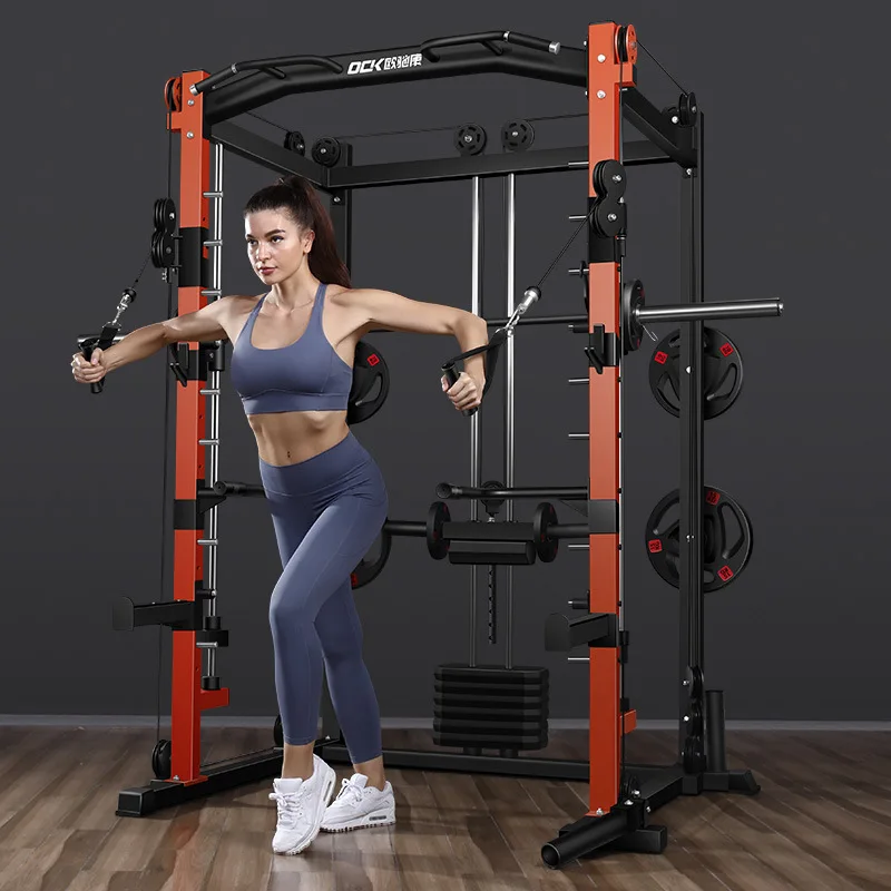 Hot sell Home Gym and home Use Fitness Equipment Multifunction Smith Machine Squat rack