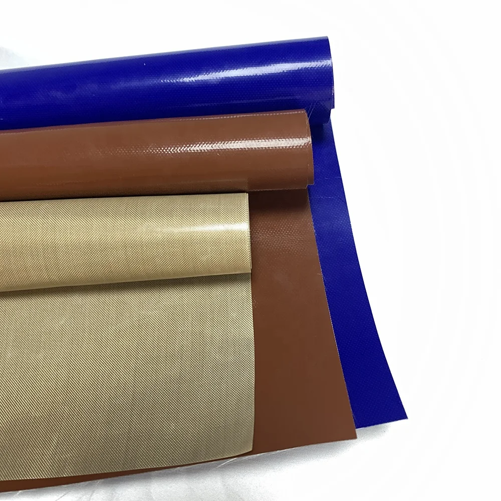 Стекловолоконная ткань белого цвета толщиной 0,35 мм из ПТФЭ