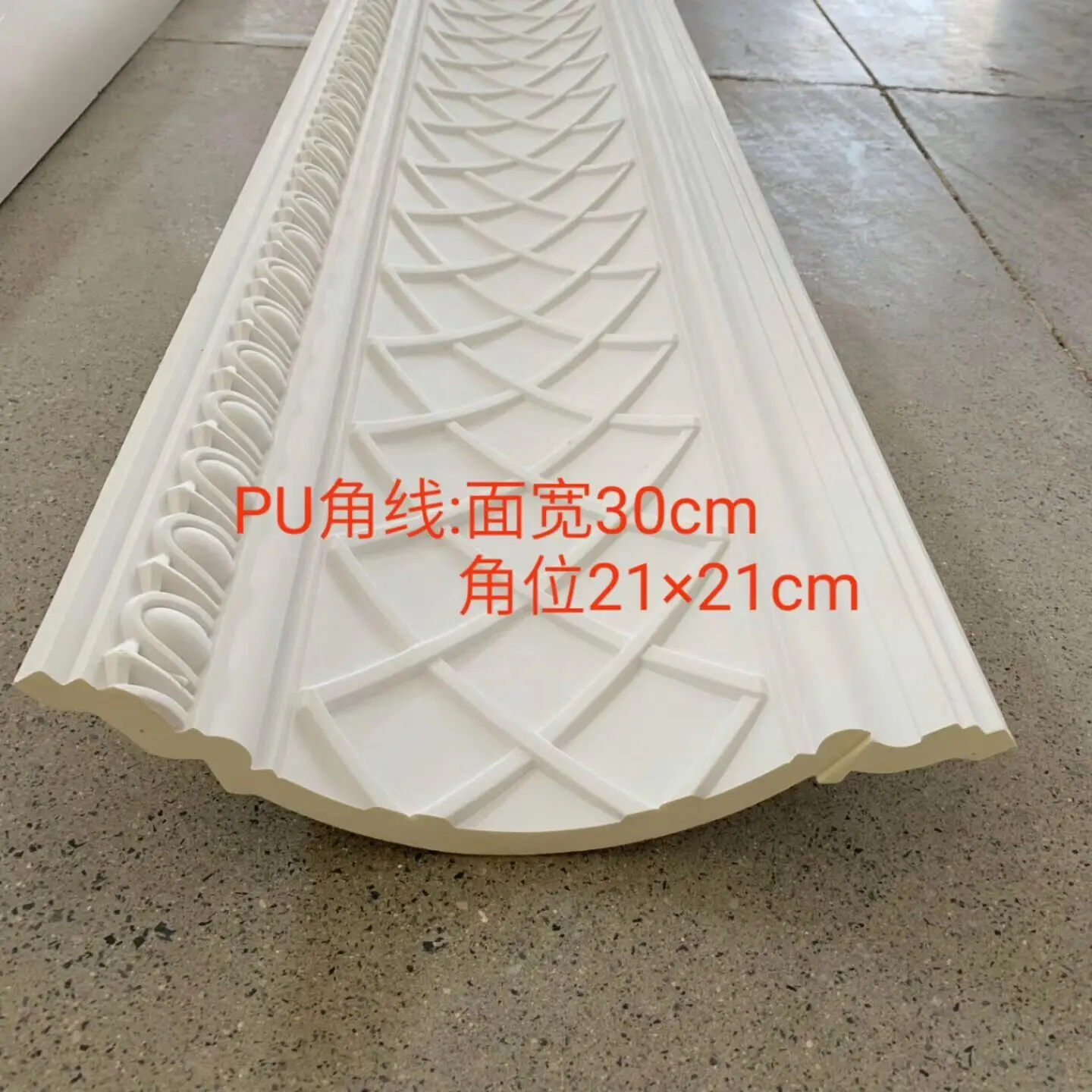 Polyurethane Niches Crown Moulding Good price beautiful new modern Gypsum Niches Crown Moulding