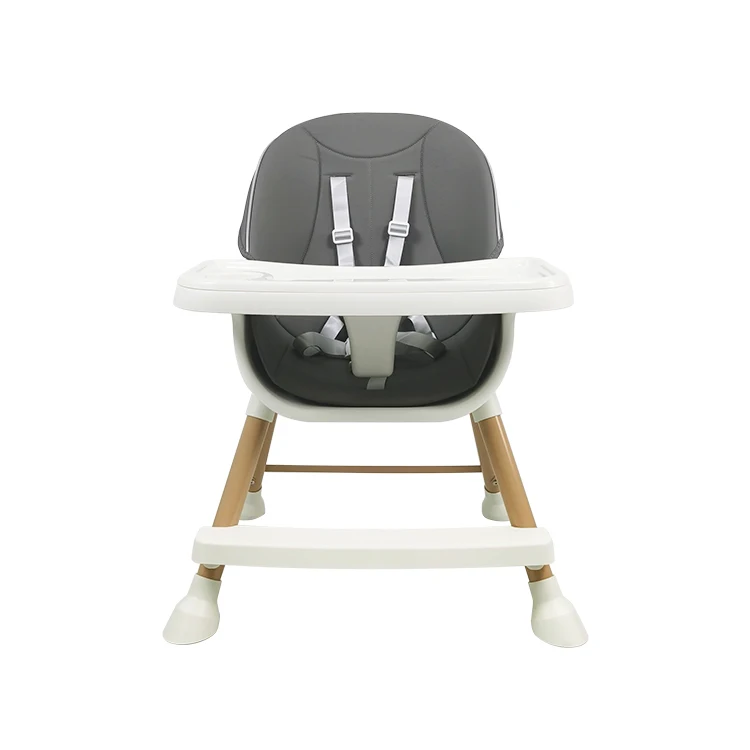 adjustable kids wooden baby high chair baby dining feeding chair