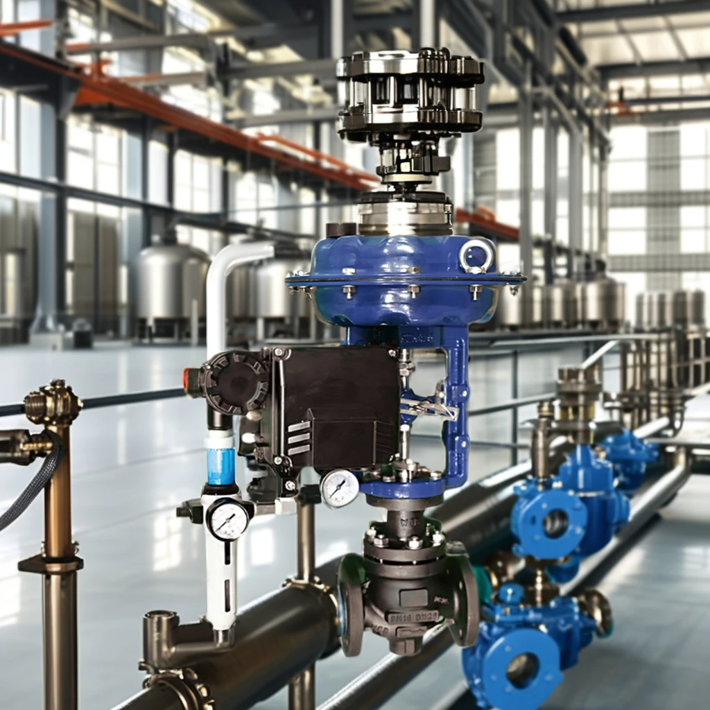 1 Inch Steam Pneumatic High Temperature Control Valve