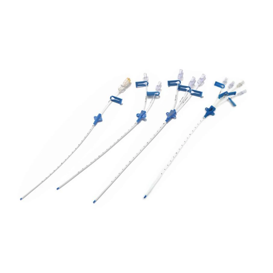 medical supplies double channel 7F central venous catheter kit CVC kit