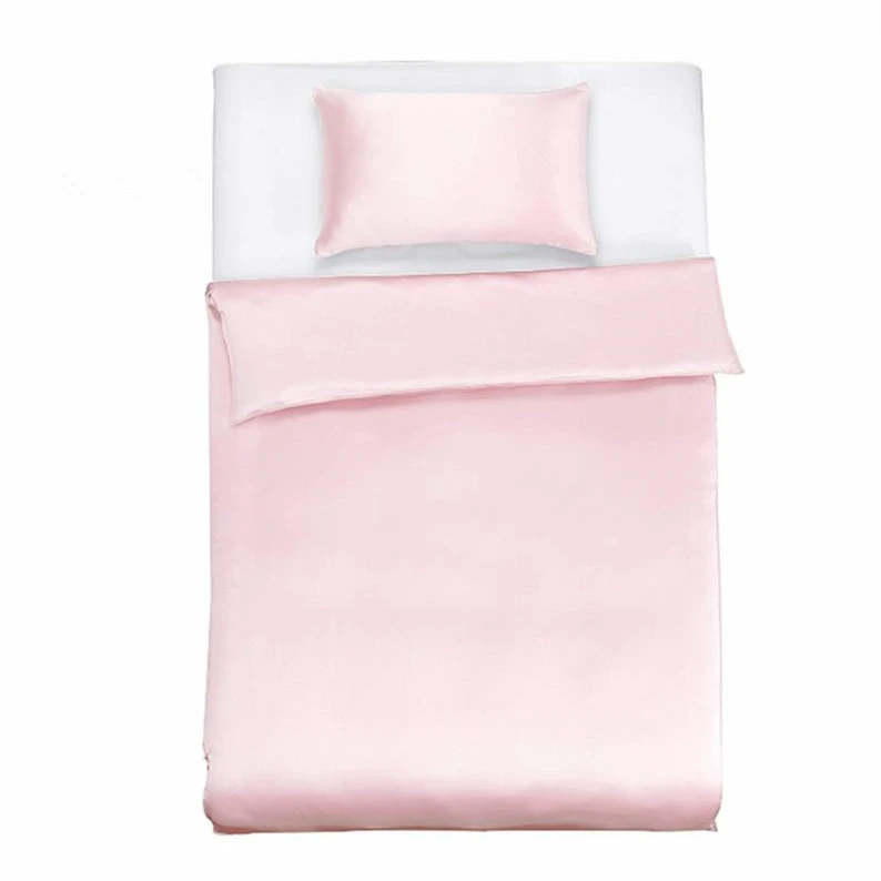 100%  Pure Mulberry Silk Duvet Cover OEKO TEX luxury silk bedding set from China,feel comfortable for skin