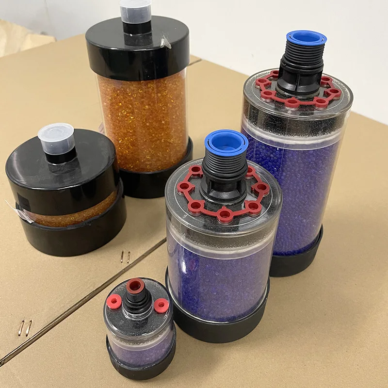 Dry Silica Gel Particle air Dehumidification Filter element Breath Air Filter Replacement Cartridge Moisture Absorber Silica Gel