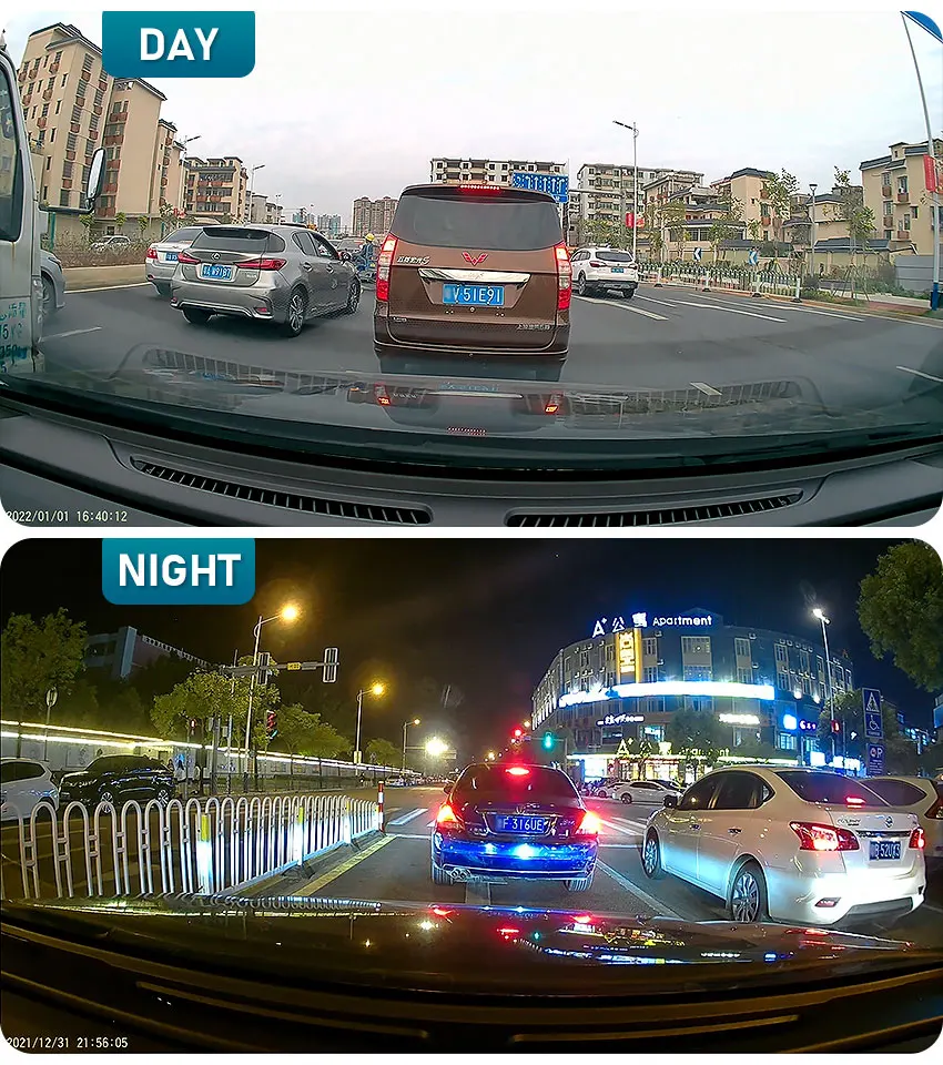 Высококачественная видеорегистратор для Chery Tiggo 7 8 Pro 4K Dashcam