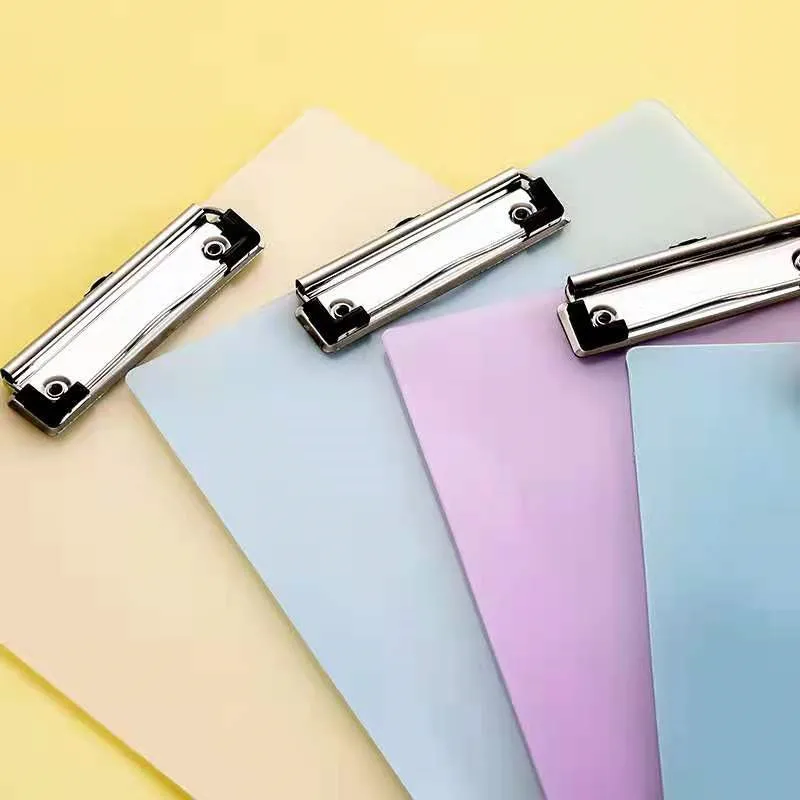 Wideny Clipboard Manufacturer A4 Custom Dual Storage Plastic Waterproof Clipboard With Storage