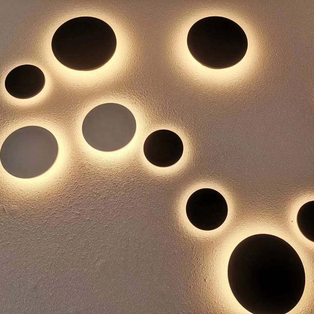 Shingel 8W 12W 15W Modern led light LED Moon lights eclipse lights round and high-quality indoor nightlight  indoor