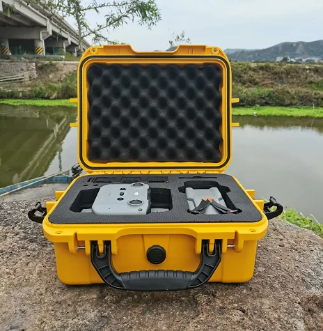 Изготовленный на заказ DJI пластиковый жесткий чехол для дрона PP Чехлы инструментов с пользовательской пеной EVA
