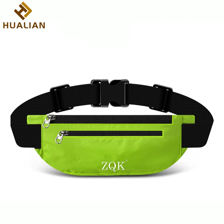 HUALIAN Hot Sale cheap Nylon Convenient Unisex Women men Outdoor Jogging running Belt gym Motorcycle Sport Waist bag