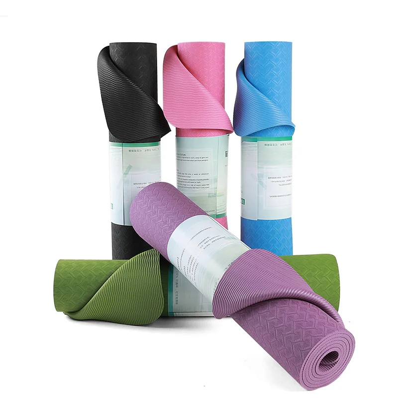 15mm Meditation Tpe Recycle Non Slip High Quality Eco Friendly Yoga Mat 10 mm