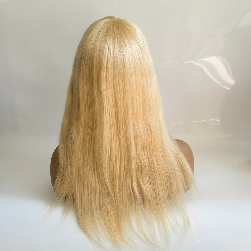 Quick Delivery Full Thin Skin PU Base Human Hair Wig With Natural Outlook China Factory