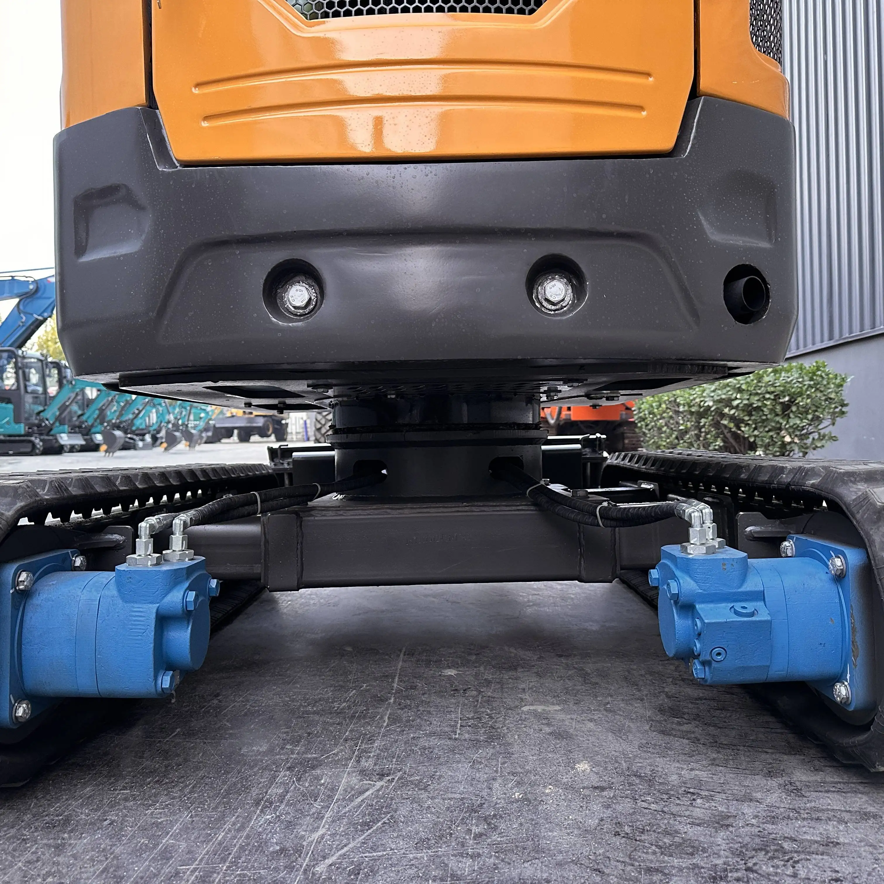 FREE SHIPPING!CARTIWELL mini excavator Farm Used excavator cabin EPA EURO 5 hydraulic mini pelle  Kubota Engine