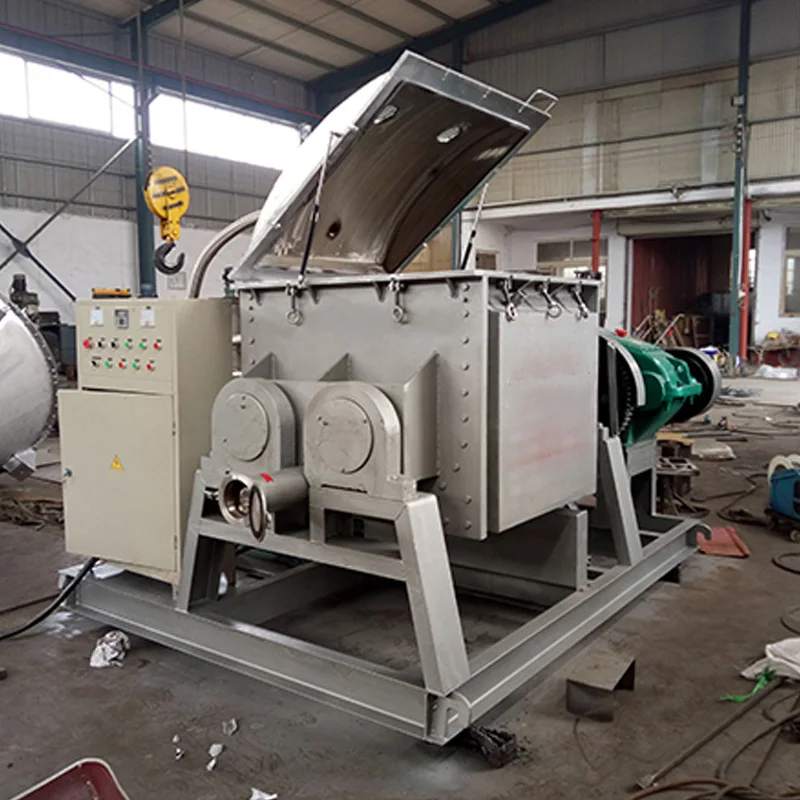 Pressurized Rubber Kneader Machine Butyl Rubber Extrusion Machine Turnkey Projects Z Blade Mixer Extruder