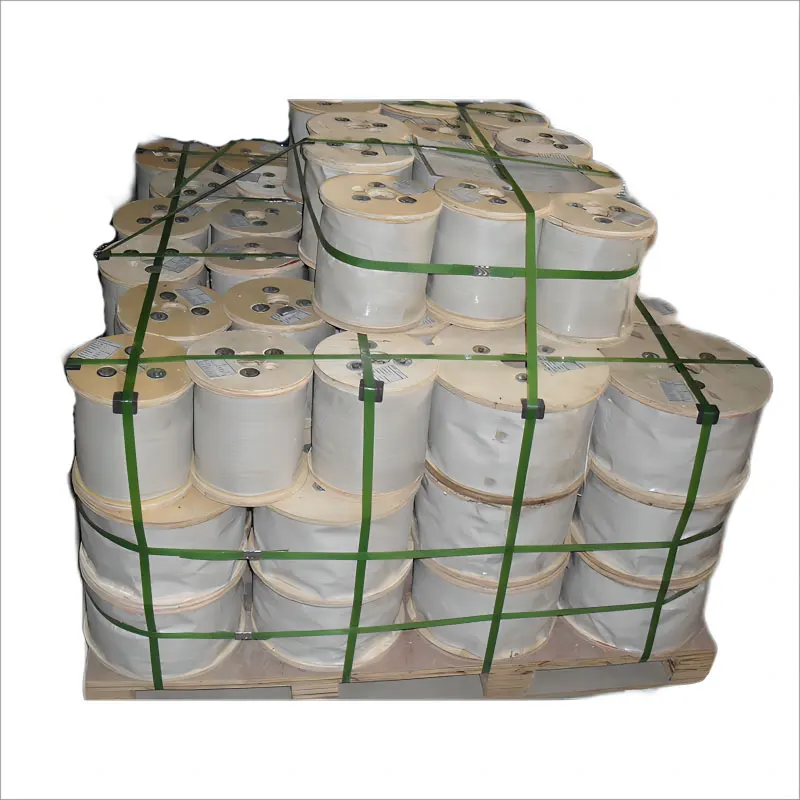 Chinese Professional 7X19 Bright Mature Technology Pvc Coated Steel Wire Rope