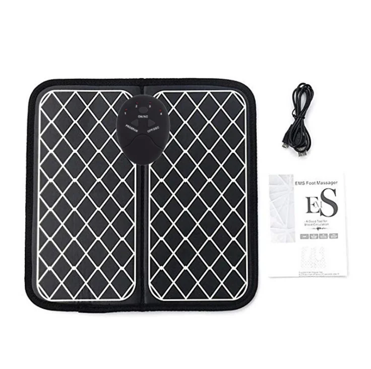 
Electric EMS Foot Massager Pad Feet Muscle Stimulator Foot Massage Mat Improve Blood Circulation Relieve Ache Pain 