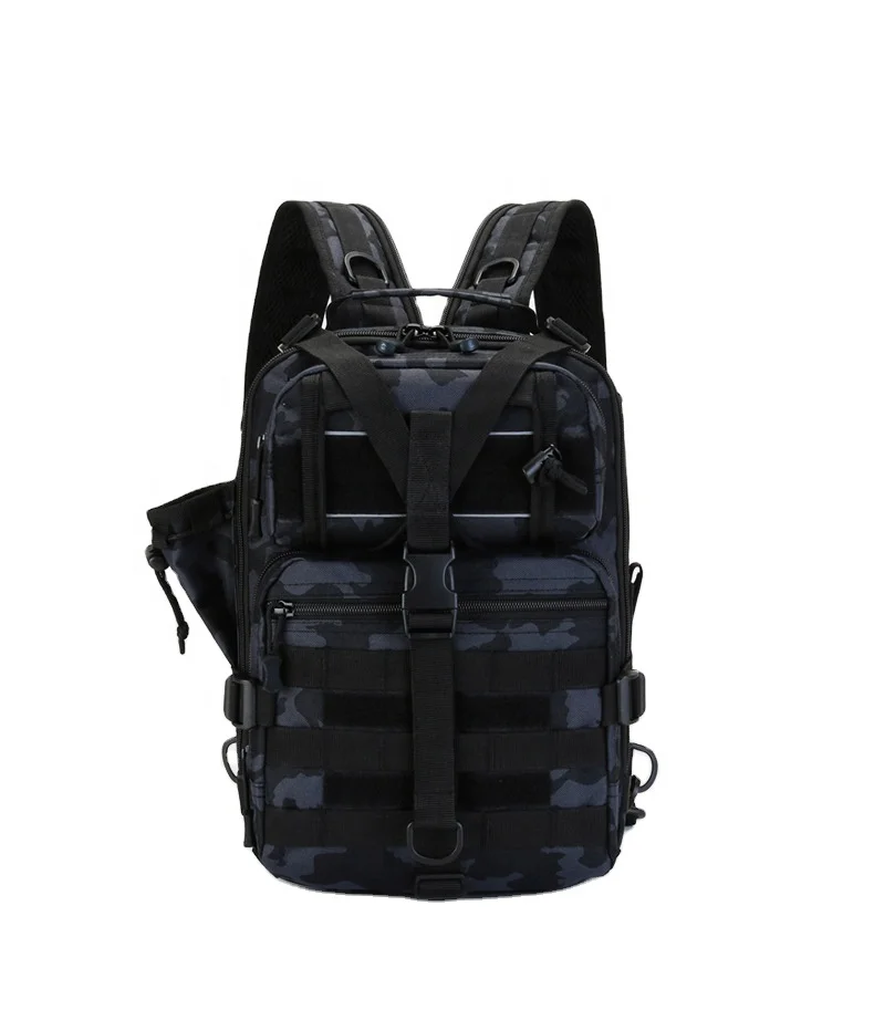 Waterproof lure Backpack Multifunctional Wholesale Camo Bag Outdoor Leisure fishing Bags fishing hook packaging bags