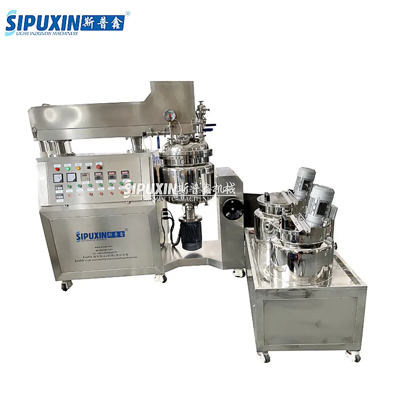 Машина для производства жидкого моющего средства в легкой промышленности Гуанчжоу, усовершенствованный вакуумный гомогенизирующий эмульгатор