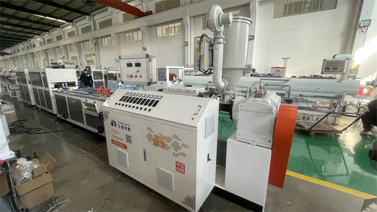 PE, PPR, PERT water electrical water pipe making machine