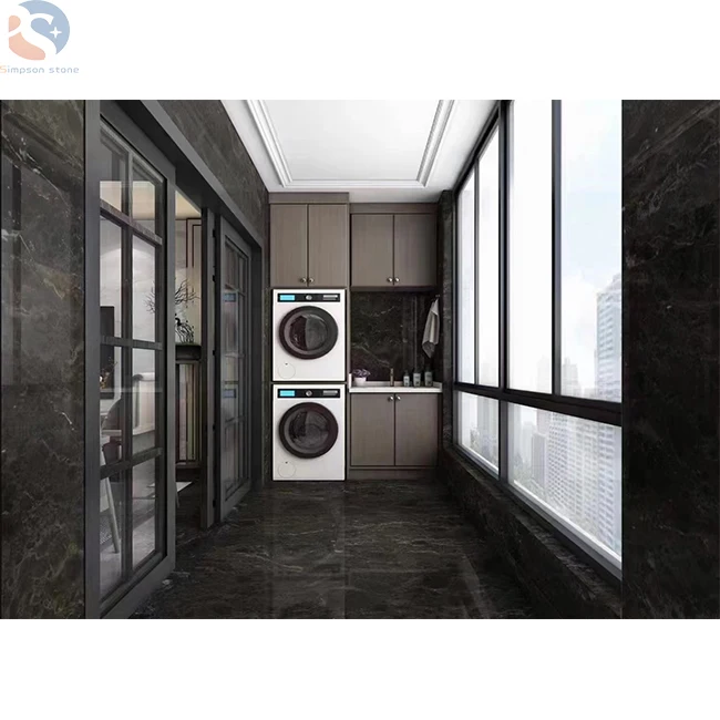 China popular Nature Marble Venus Dark Emperor  Marble Hotel Villa Apartment Decoration Stone