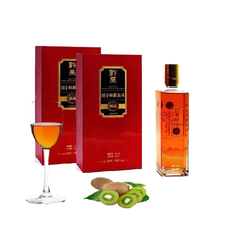 Kiwi fruit wine 13 degree distillation filtration juice concentrate fruit wine mostly lime juice vitamin C juice bar