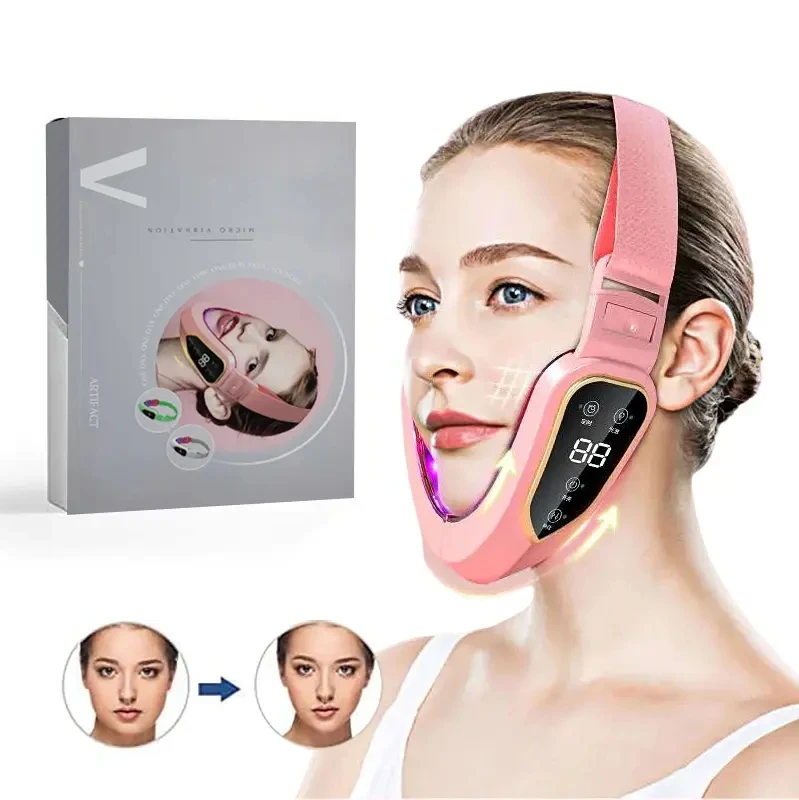 2024 New Hot Wholesale Neck Wrinkle Remover Device Double Chain Removal Machine Reducer Face And Neck Lifting Massager