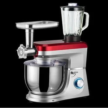  Миксер большой емкости 4 в 1 Horus 8L с блендером мясорубкой и смесителем для торта несколькими