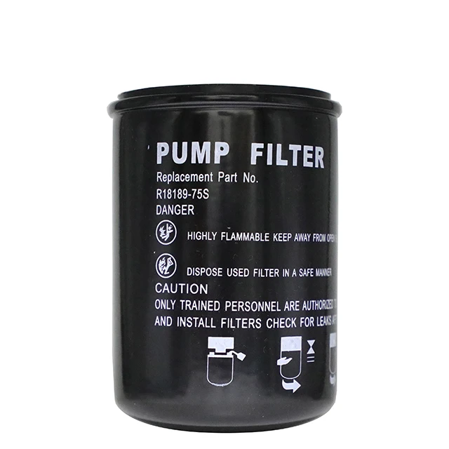 High Quality  Gilbarco Fuel Dispenser Filter R18189-75s Diesel Gasoline Filter