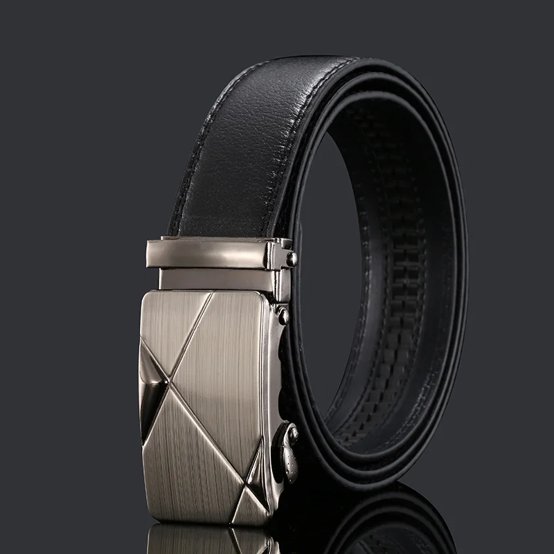 2021 Belt for Men New Luxury Cowhide Genuine Leather High Quality AutomaticBbuckle Masculine Designers Belts Luxury Men Brand